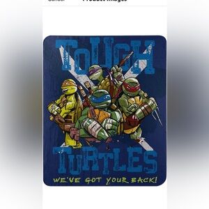 NINJA TURTLE FLEECE THROW